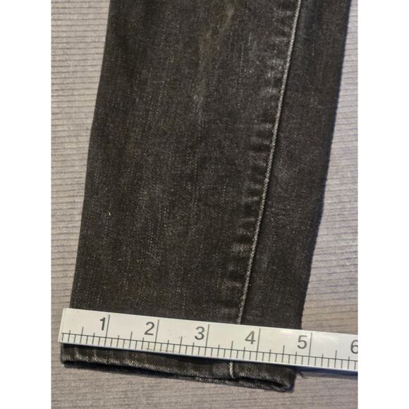 LEVI'S Womens 720‎ Super High Rise Skinny Jeans W28 L28 Black Cotton - Picture 7 of 8